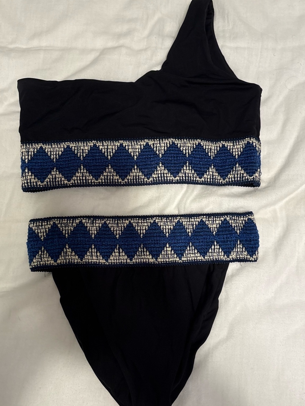 One shoulder elysiian bikini